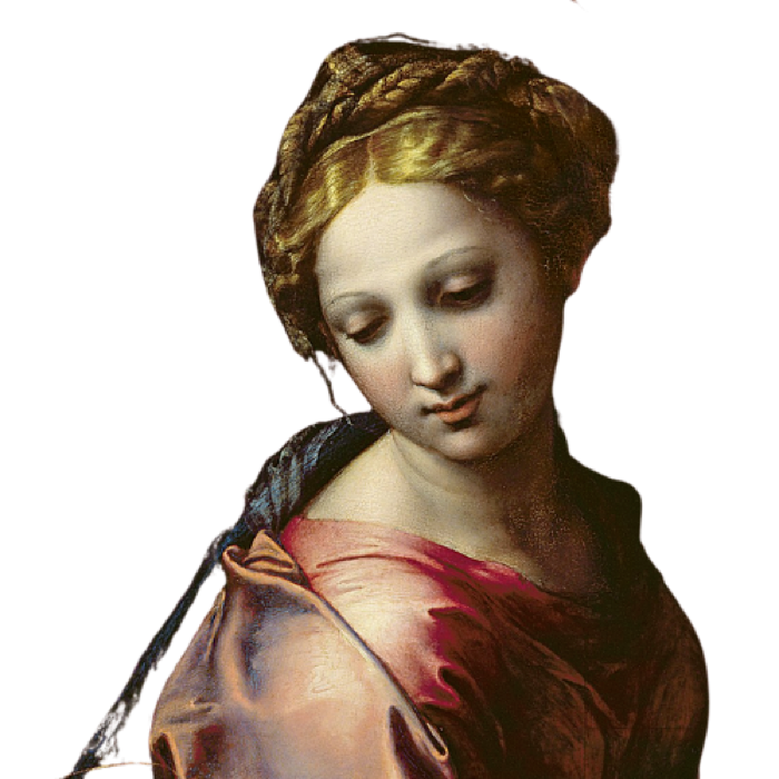 Raphael, detail of a female figure