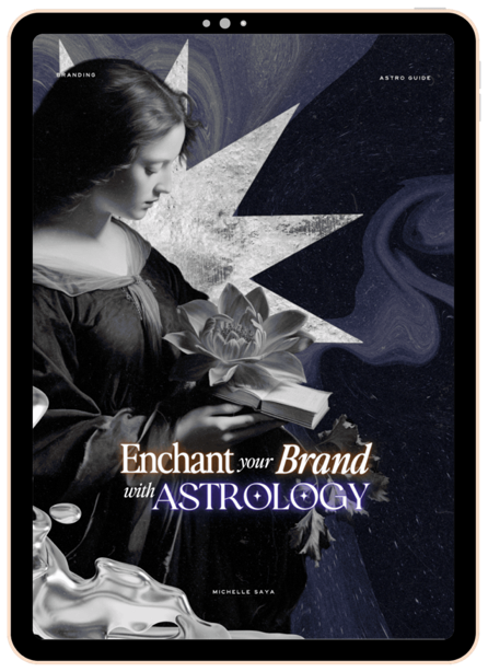 The Enchant Your Brand workbook on a tablet