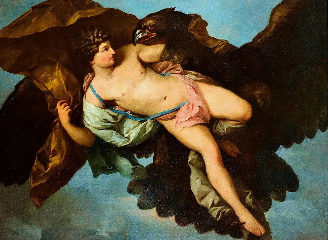 The Abduction of Ganymede, 1782 by Benigne Gagneraux